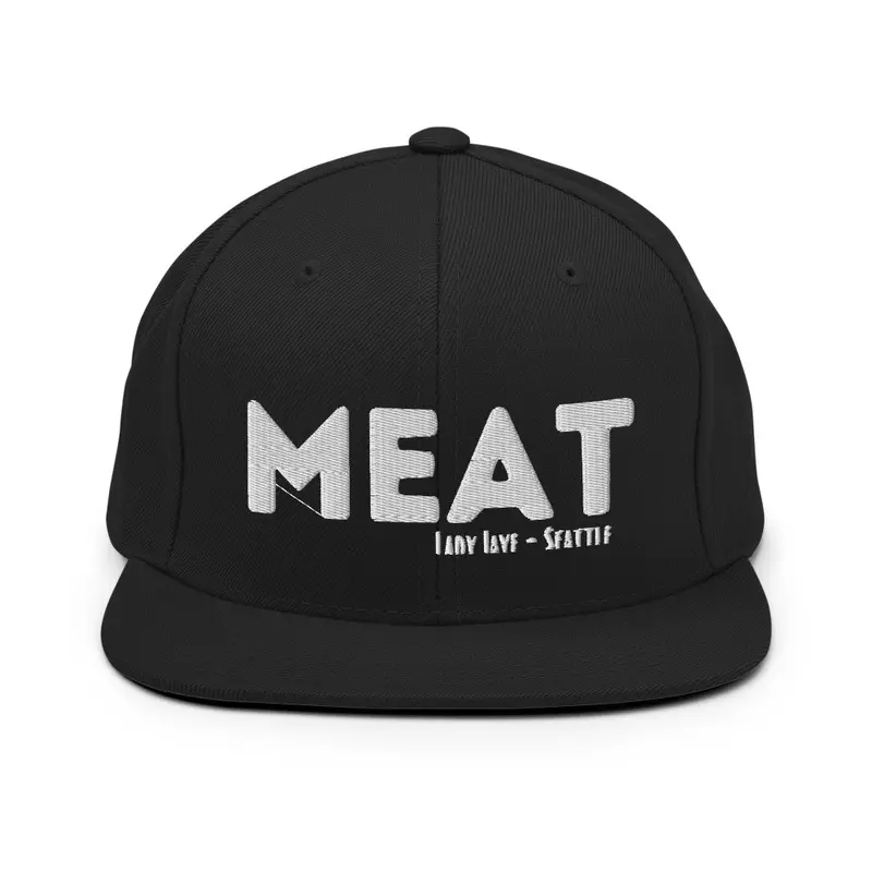 Meat Head Snapback Hat